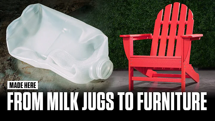 From Milk Jugs To Furniture | Made Here | Popular Mechanics