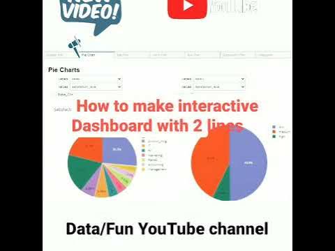 Make Dashboard with 2 lines of Python code for full video go on Data ...
