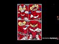 Knuckles turns into a wereechidnacomic