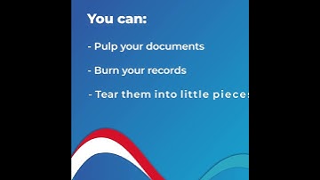 How to get rid of documents without shredding?