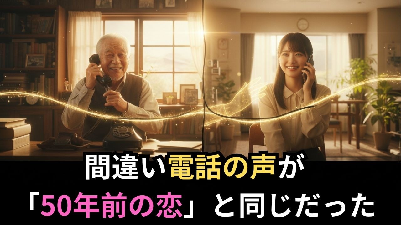【若き日の記憶】深夜2時、間違い電話の声が“50年前の恋”と同じだった