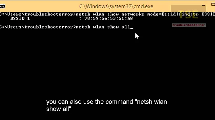 How To Find MAC Address of Wireless Access Point (WAP) using cmd command / BSSID of Wi-Fi Networks