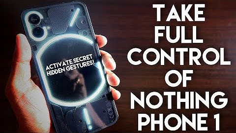 How to Activate Motion Gestures in the Nothing Phone 1(works on any Android Device)