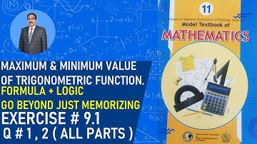 Book 11 NBF  EXERCISE # 9.1 Q # 1 , 2  ALL PARTS .