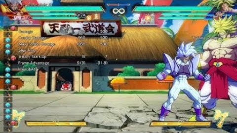 DRAGON BALL FighterZ | Super Baby 2 Infinite Block String | Only Works On Big Bodies