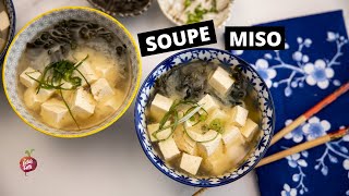 LA VRAIE SOUPE MISO 🍜 Comment faire recette Soupe miso et Dashi japonais  La petite bette