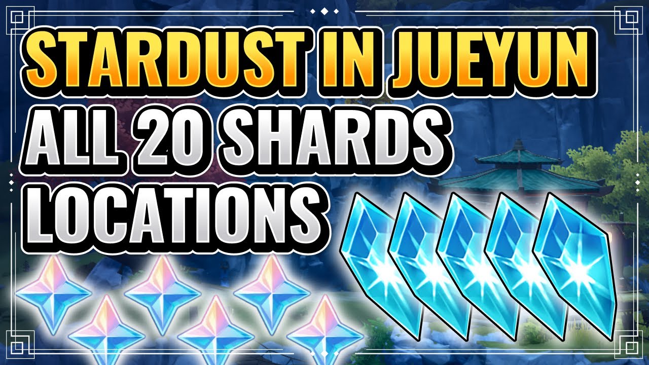 Stardust In Jueyun All Meteorite Locations Day 2 Collect Them Now Genshin Impact Unknown Stars Youtube