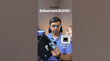 Why Modern Laptops Lack Ethernet Port 💻? Bro’s Tech Tv #brostechtv #ytshorts #youtubeshorts #laptop