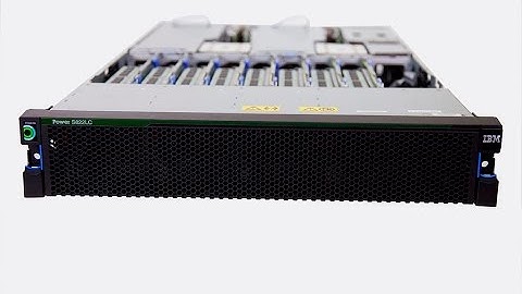 IBM Power 822LC quickstart and installation