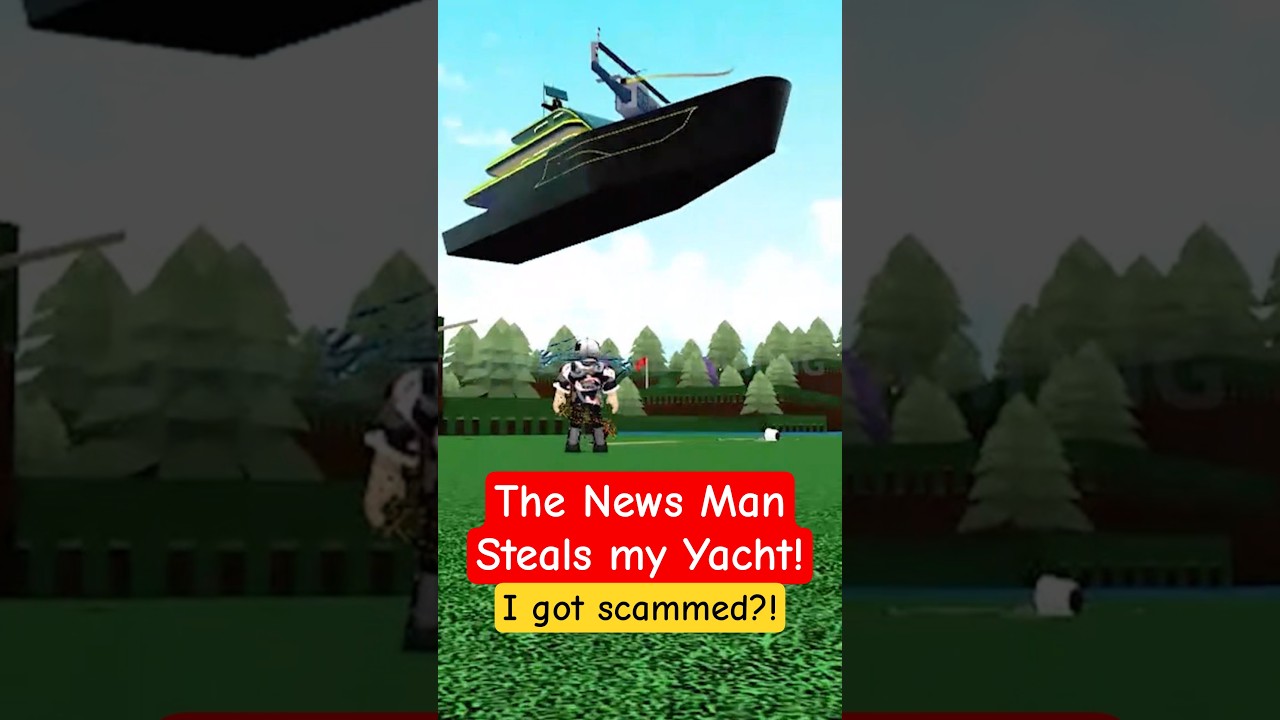 Roblox: Построй лодку для сокровищ! Новости: Человек на вертолете украл мою яхту! 