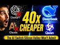 DeepSeek vs ChatGPT — The Cost Difference Is Insane