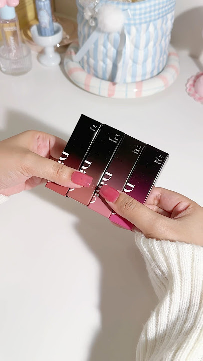 the best lip tint 😌🖤 dinto blur lip tint swatch ✨