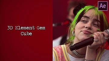 3d Element Gem Cube Tutorial | After Effects