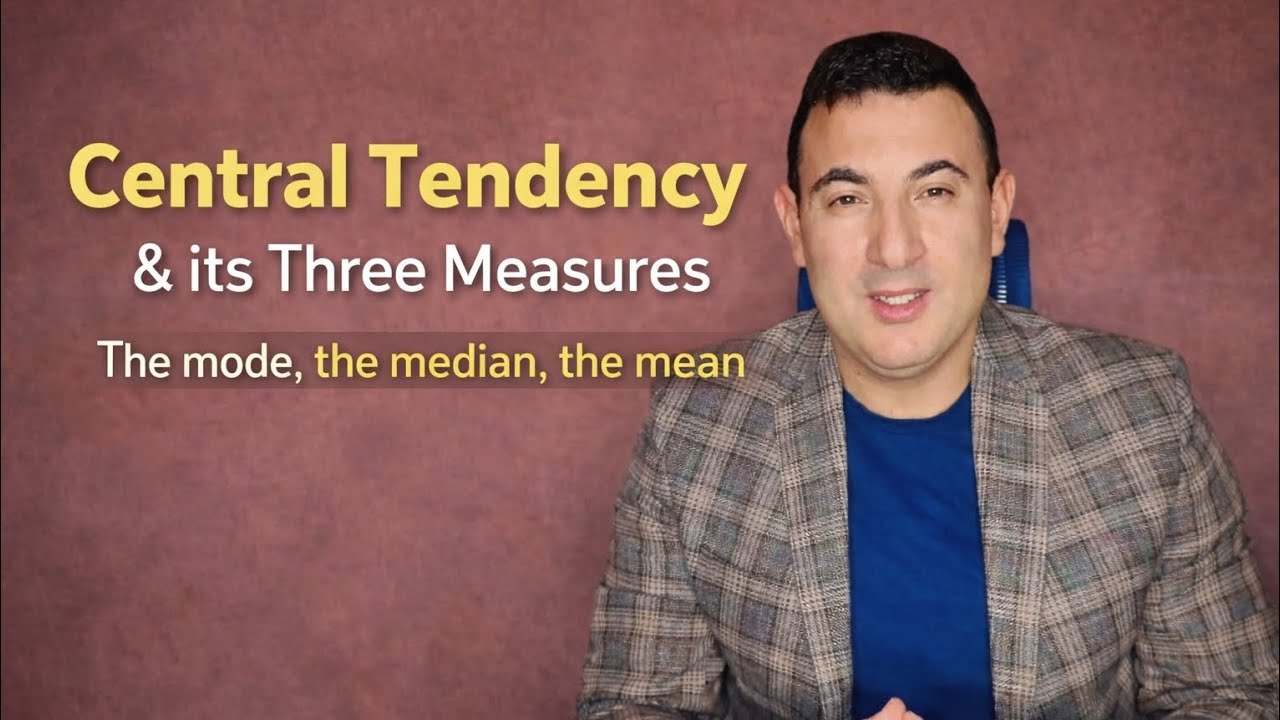 The mode, the median and the mean--three ce tral tendency measures to know 