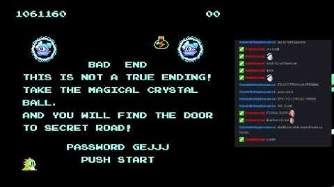 Bubble Bobble Bad Ending #1