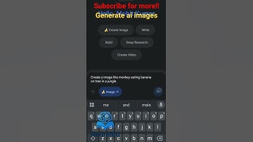 How to generate ai images #ai #aiimages #aiimagegenerator #shorts #gemini