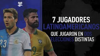 7 JUGADORES LATINOS que JUGARON en DOS SELECCIONES