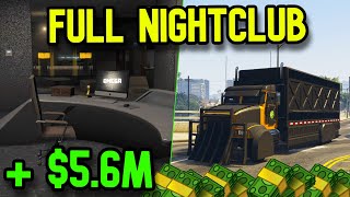 Gta Online Full Nightclub - Solo Sale Mission in Public Session with 2x$