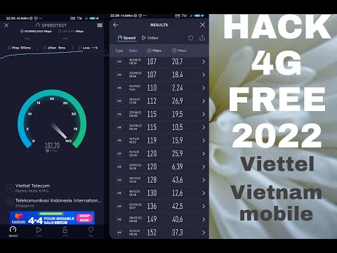 Video chia sẻ 4g vpn hack viettel, VNMB, không giới hạn dung... - youtube