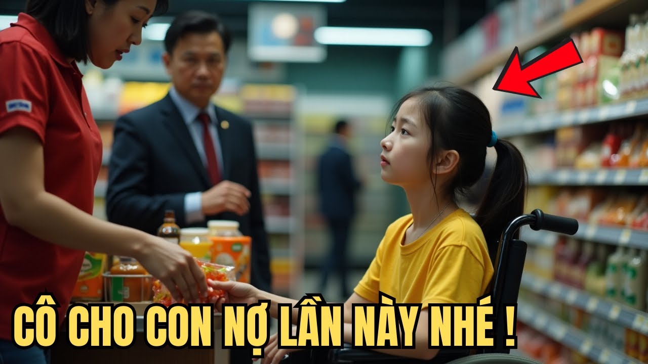 Bé Gái Ngồi Xe Lăn Xin Khất Nợ, Hành Động Bất Ngờ Của Tỷ Phú Khiến Ai