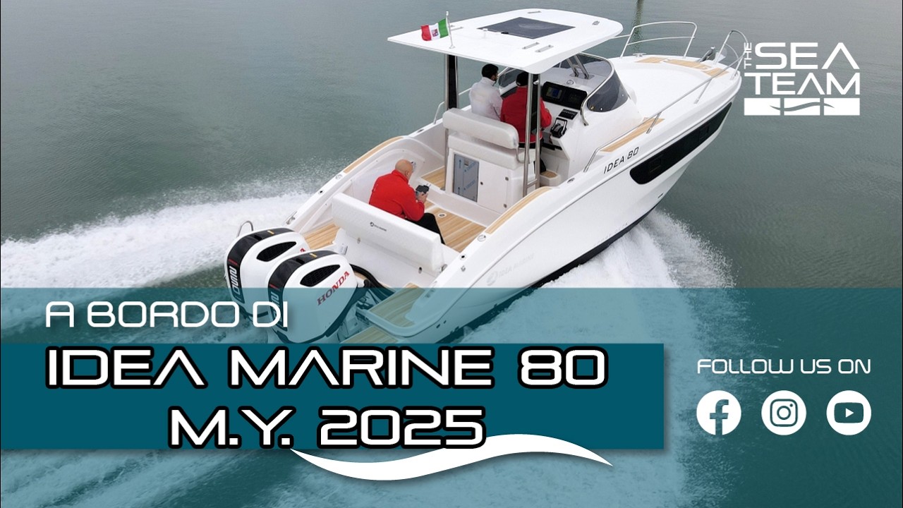 A bordo di Idea Marine 80 M.Y. 2025