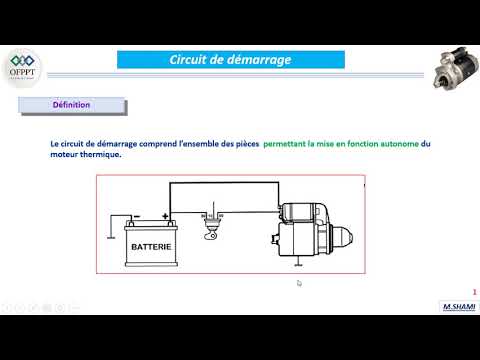 Vidéo: Qu'est-ce qui alimente le démarreur et le système d'allumage ?