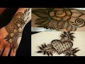 mehndi designs//floral mehndi designs simple and easy to apply..