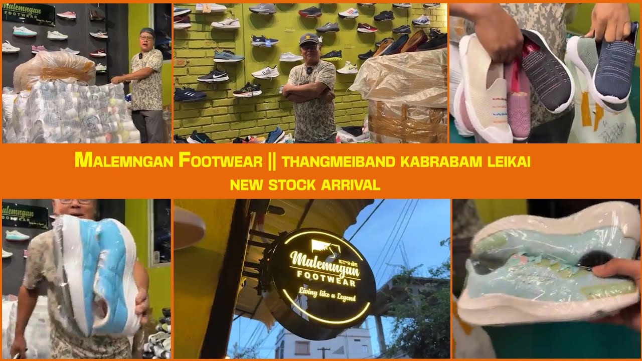 New Stock Arrival: Malemngan Footwear, Living Like A Legend || Thangmeiband Kabrabam Leikai