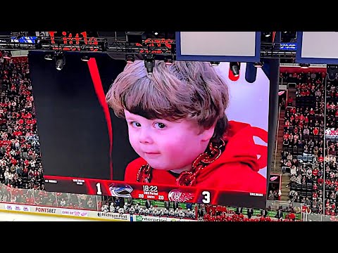 Video: VIDEO! Toddler Ice Hockey Super-Fan Video Goes Viral