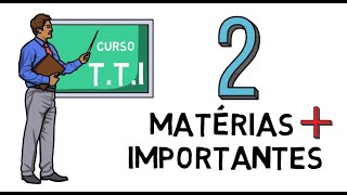 TTI - As duas disciplinas do curso que você tem que focar seus esforços