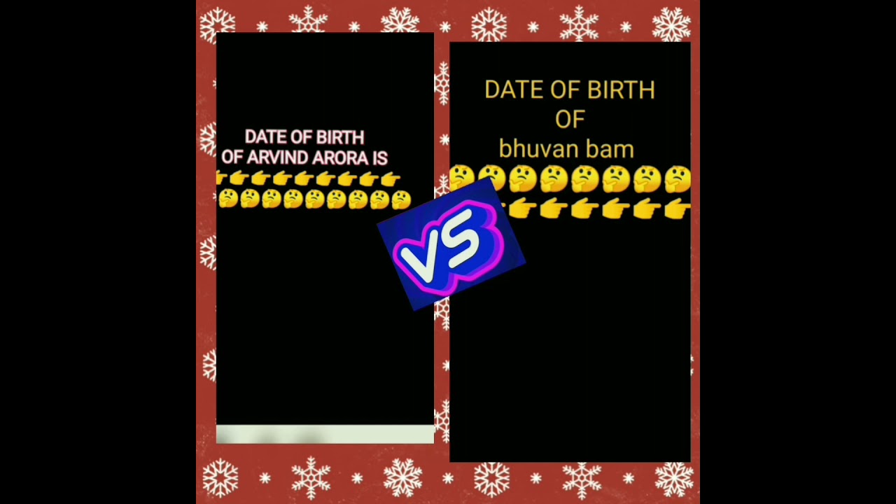 The Commperision between Arvind Arora Vs BB ki vines