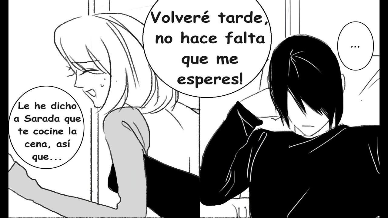 Sasuke celoso porque Sakura se va de fiesta