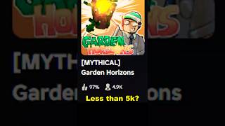 End of Garden Horizons #roblox #gardenhorizons #growagarden