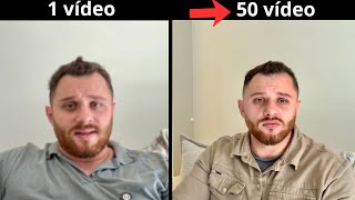 GRAVEI 50 vídeos para PROVAR que youtube NÃO é SORTE