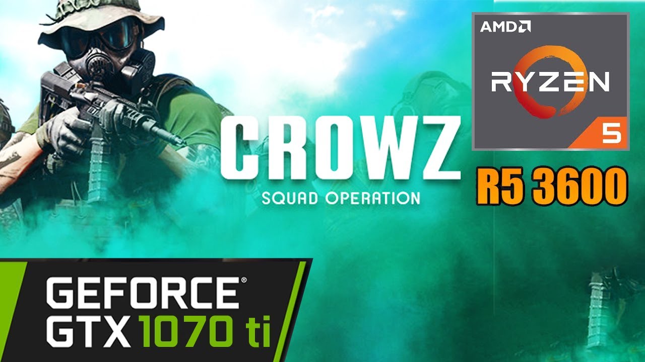 CROWZ Demo | GTX 1070 Ti | Ryzen 5 3600 | 1080p Gameplay Benchmarks