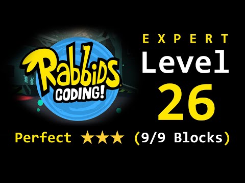 Rabbids Coding: Level 26 Guide (9/9 Code Blocks)