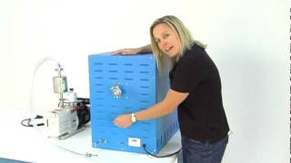 Overview of Rear Vacuum Connections on Cascade TEK  Vacuum ovens