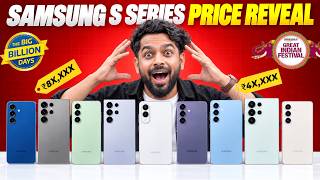All Samsung S Series Phones Pricing in Flipkart BBD Sale 2026 🔥 S25 ultra, S25 FE, S25 & More