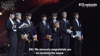 [ENG] 190109 [EPISODE] BTS (방탄소년단) @2018 Korean Popular Culture and Arts Awards (대한민국 대중문화예술상)