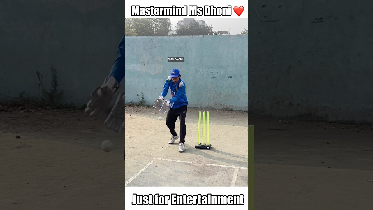 Ms Dhoni Mastermind❤️ “Tribute to 3 legends” ft. Dhoni, Kohli & Rohit 