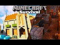 Brand New City House Style & Minecraft Interior Building : Minecraft 1.14 Survival Let's Play