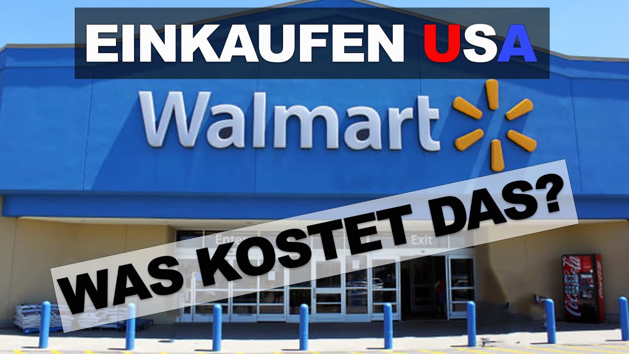 Deutscher Einkauf im amerikanischen Walmart // Und tschuess Deutschland