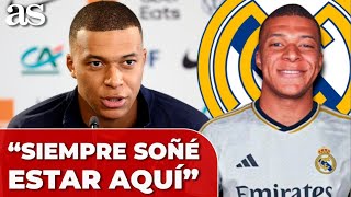 El DETALLE de MBAPPÉ con FLORENTINO en sus primeras palabras como jugador del REAL MADRID