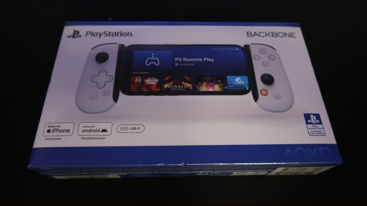 BACKBONE One Mobile Gaming Controller (USB-C) - PlayStation