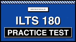 ILTS 180 Practice Test | Director of Special Education | Free 2026
