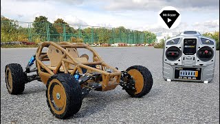 How to make amazing rc car out of cardboard (buggy)?