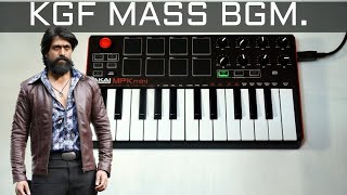 KGF MASS BGM | Salaam Rocky Bhai | Yash (Cover By Daniel Victor) chords