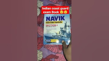 Indian coast guard exam best Book 😱😱☺️ #shorts #army #viral #viralvideo