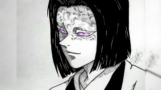 Drawing - Kagaya Ubuyashiki (Kimetsu no yaiba) Série 10/10 Final