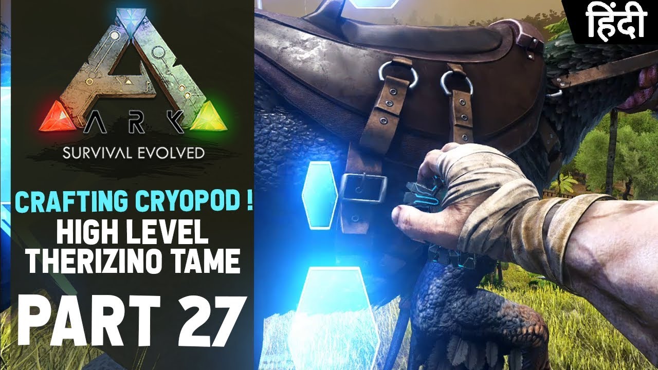 MAKING CRYOPOD ! | ARK Survival Evolved EP27 Gameplay In Hindi - YouTube